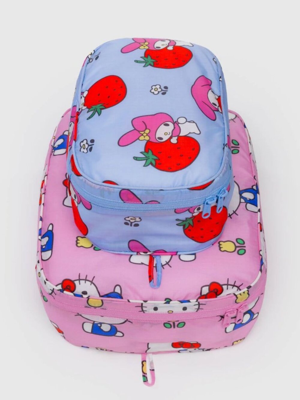 NWT Baggu Packing Cube Set - Hello Kitty & Friends Florals